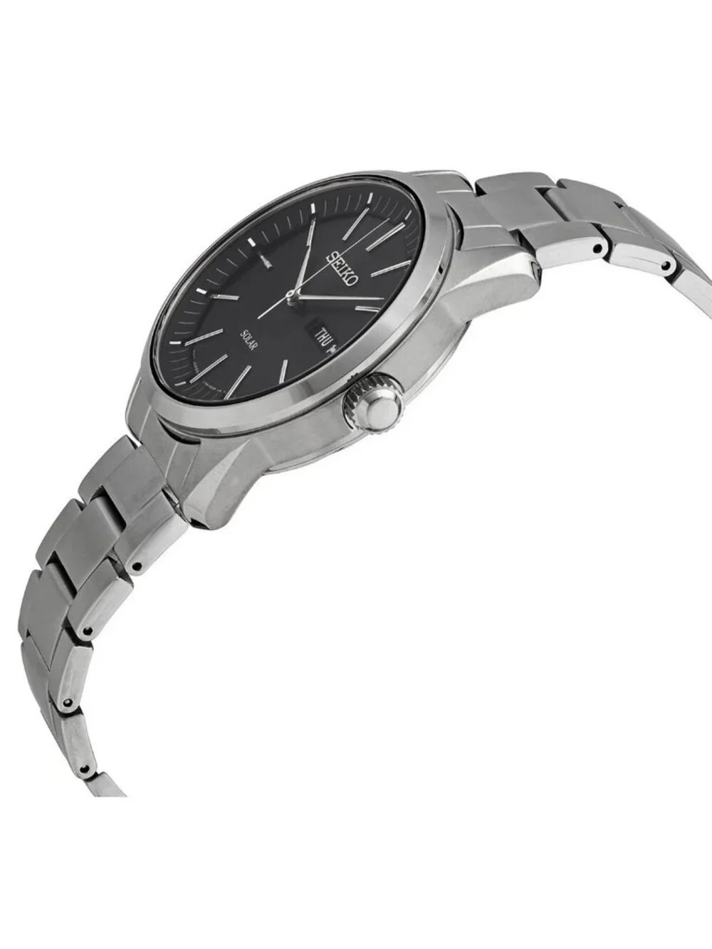 NWT Seiko Conceptual Black Dial Men's Watch